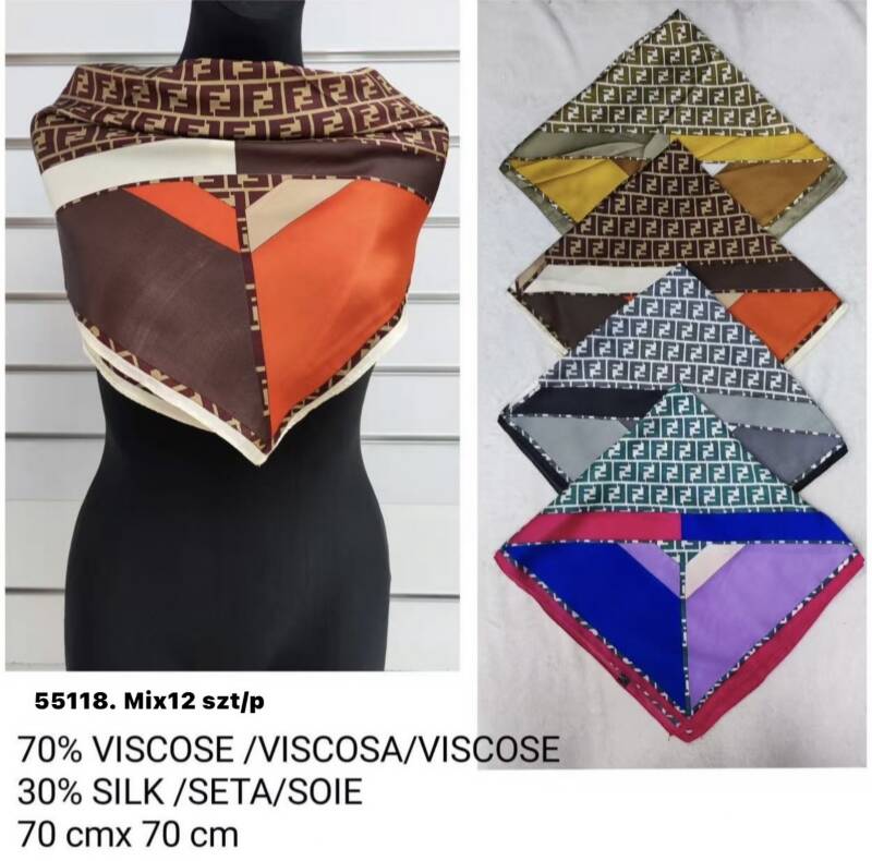 Chuska damskie Roz Standard,  Mix kolor Paczka 12 szt